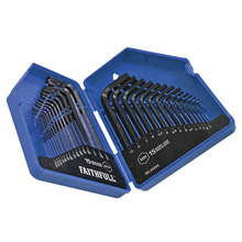 Metric/Imperial Hex Key Set, 30 Piece