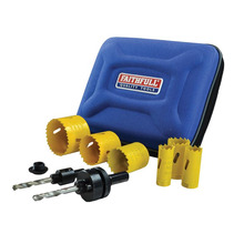 Universal Varipitch Holesaw Electrician's Kit, 9 Piece 16-51mm