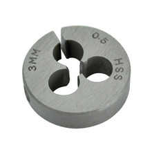 HSS Straight Flute Split Die M3 x 0.5, 13/16in OD