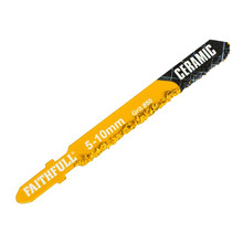 Faithfull TCT Riff Tile Cutting Jigsaw Blades Pack of 5