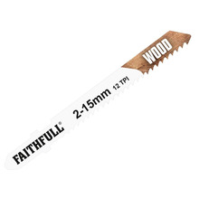Faithfull Wood Jigsaw Blades Pack of 5 T119B