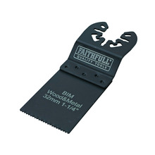 Bi-Metal Flush Cut Wood/Metal Blades 32mm (Pack 5)