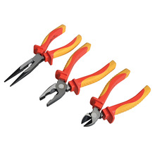 VDE Pliers Set with Pouch, 3 Piece