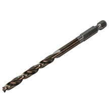 Faithfull HSSE M35 Cobalt Quick-Change Impact Drill Bit 5.0mm OL:102mm WL:52mm