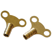 Faithfull FAIRADKEY Radiator Keys - Brass (Pack of 2)
