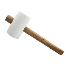Faithfull FSC White Rubber Mallet 40oz