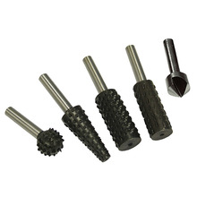 Faithfull Rotary Rasps (4) & Countersink (1) Set