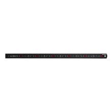 Faithfull Matt Black Stainless Steel Measuring Rule 600mm