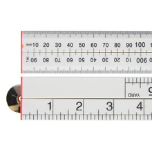 Faithfull Folding Rule White ABS Plastic 1m (36in)