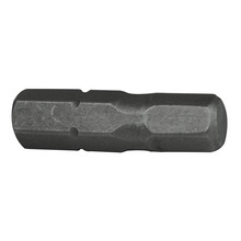 Faithfull Hex S2 Grade Steel Screwdriver Bits 4 x 25mm (Pack 3)