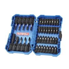 Impact Screwdriver Bit Set, 42 Piece