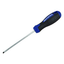 Faithfull Soft Grip Screwdriver Parallel Slotted Tip 4.0 x 100mm