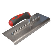 Faithfull Edging Trowel Soft Grip Handle 11 x 4.3/4in