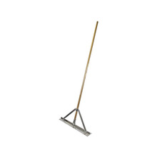 Aluminium Builder's Spazzle with Wooden Handle