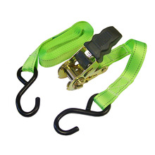 Ratchet Tie-Downs S-Hook 5m x 25mm Breaking Strain 600kg/daN 2 Piece