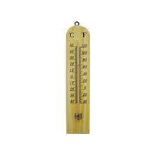 Faithfull Wall Thermometer - Wood 260mm