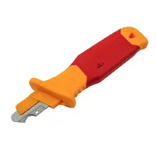 Faithfull FAITKVDEH VDE Stripping Knife with Hook Blade 190mm