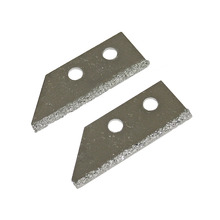 Faithfull Replacement Carbide Blades For FAITLGROUSAW Grout Rake (Pack of 2)