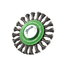 X-LOCK Conical Wire Brush 115mm M14x2, 0.50mm Stainless Steel Wire