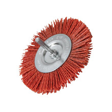 Faithfull Nylon Circular Brush 100mm x 6mm Shank