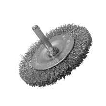 Faithfull Wire Brush 75mm x 6mm Shank, 0.30 Wire