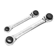 Facom Quatro Ratcheting Spanner Set, 2 Piece