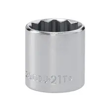 Facom FCMJ21T J.21T 12 Point Standard Socket 3/8in Drive 21mm