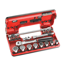 Facom 3/8in Drive Socket Detection Box Socket Set, 18 Piece