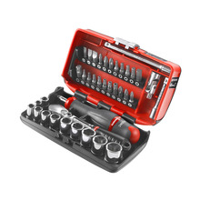 Facom 1/4in Drive Nano Socket Set, 38 Piece
