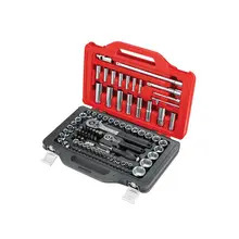 Facom FCMRSL151100 1/4in & 1/2in Drive Socket Set, 100 Piece