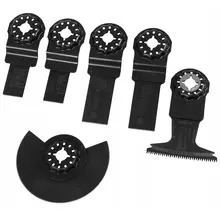 Bosch 2608664677 Professional 6 Piece Starlock Multi Tool Blade Set For Wood & Metal