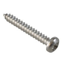 Self-Tapping Screw Pozi Compatible Pan Head SS 1in x 6 ForgePack 30