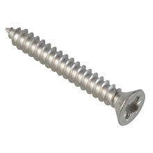 Self-Tapping Screw Pozi Compatible Pan Head SS 1.1/4in x 8 ForgePack 20