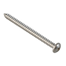 Self-Tapping Screw Pozi Compatible Pan Head SS 2in x 8 ForgePack 12
