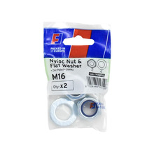 Nyloc Nut & Washer M16 ForgePack 2