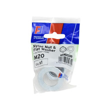 Nyloc Nut & Washer M20 ForgePack 1