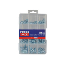 Bolt Nut & Washer Kit ForgePack 285 Piece