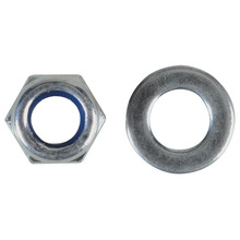 Nyloc Nuts & Washers Zinc Plated M5 ForgePack 40