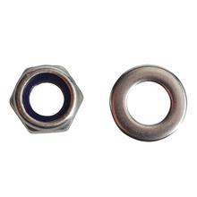 Nyloc Nuts & Washers A2 Stainless Steel M6 ForgePack 20