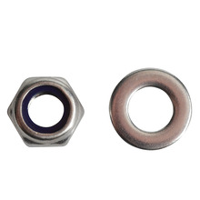 Nyloc Nuts & Washers A2 Stainless Steel M8 ForgePack 12