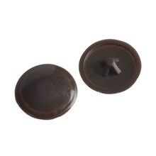 Pozi Compatible Cover Cap Dark Brown No.6-8 Forge Pack 50