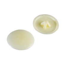 Pozi Compatible Cover Cap Cream No.6-8 Forge Pack 50