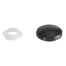 Domed Cover Cap Black No. 6-8 ForgePack 20