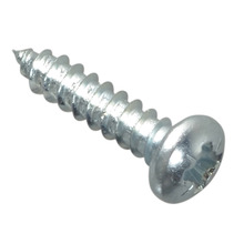 Self-Tapping Screw Pozi Compatible Pan Head ZP 1/2in x 4 ForgePack 60