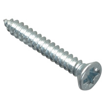 Self-Tapping Screw Pozi Compatible Pan Head ZP 1in x 6 ForgePack 30