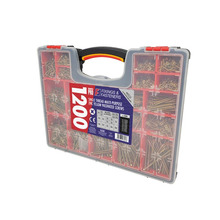 Organiser Pro Multi-Purpose Wood Screw Kit, 1200 Piece
