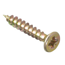Multi-Purpose Pozi Compatible Screw CSK ST ZYP 4.0 x 25mm Box 200