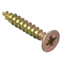 Multi-Purpose Pozi Compatible Screw CSK ST ZYP 5.0 x 25mm Box 200