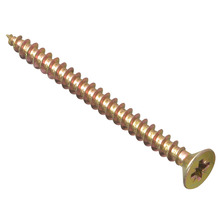 Multi-Purpose Pozi Compatible Screw CSK ST ZYP 5.0 x 60mm Box 100