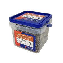 Multi-Purpose Pozi Compatible Screw CSK ST ZYP 5.0 x 70mm Tub 450